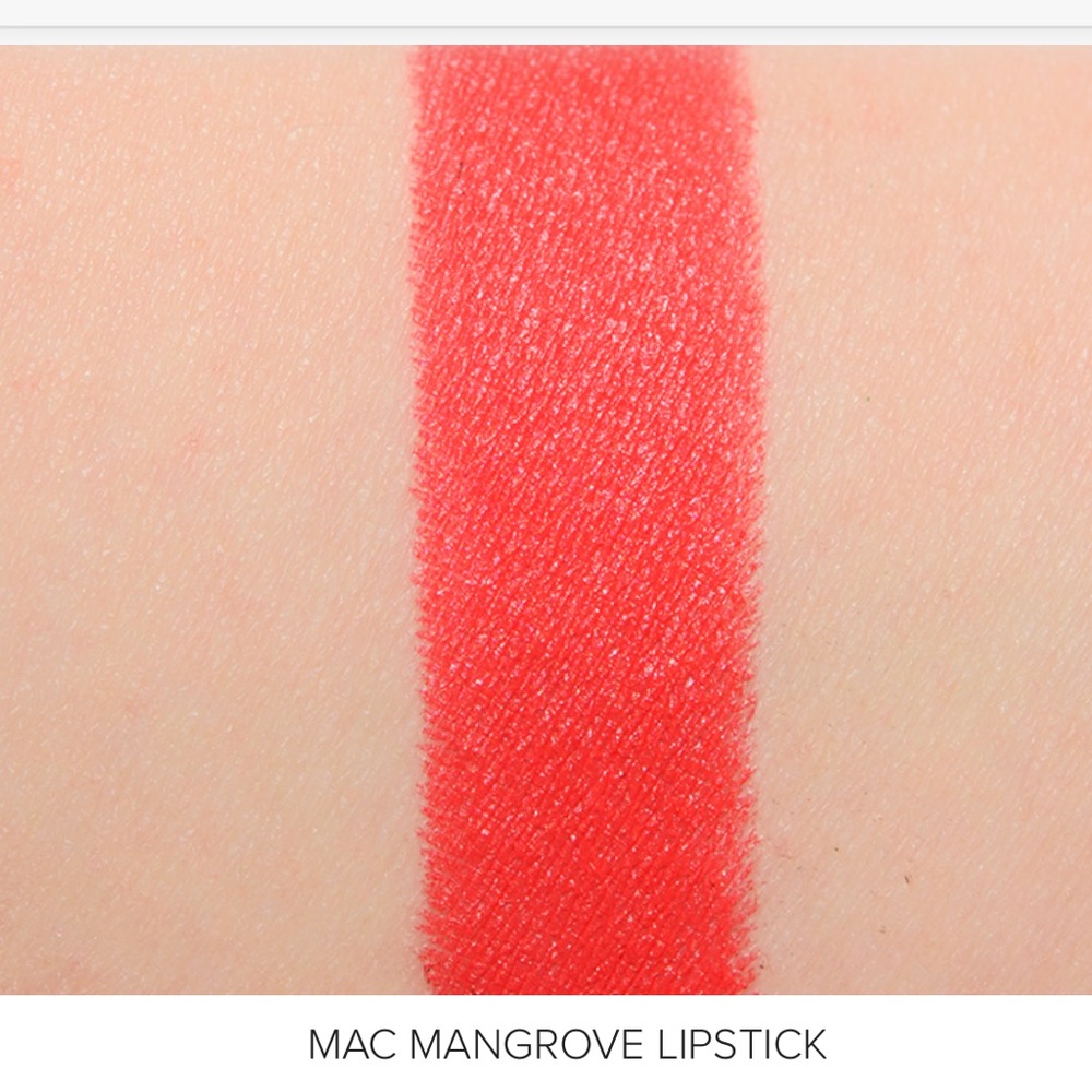 MAC Cosmetics Vibrant Orange Lipstick “Mangrove” - Picture 5 of 5